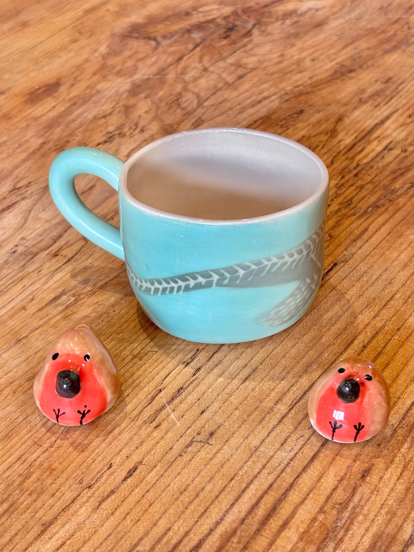 Turquoise Pliosaur Mug