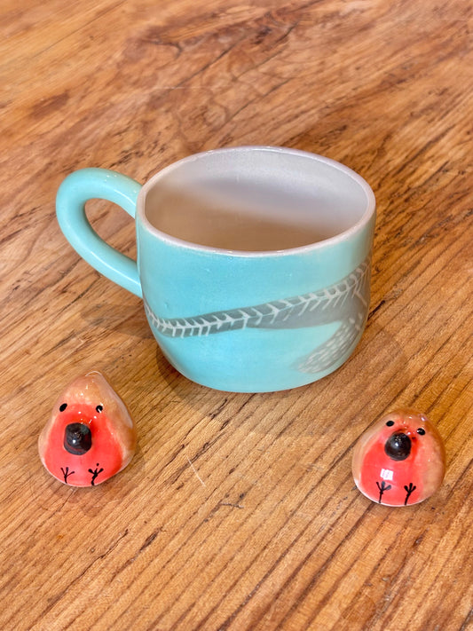 Turquoise Pliosaur Mug