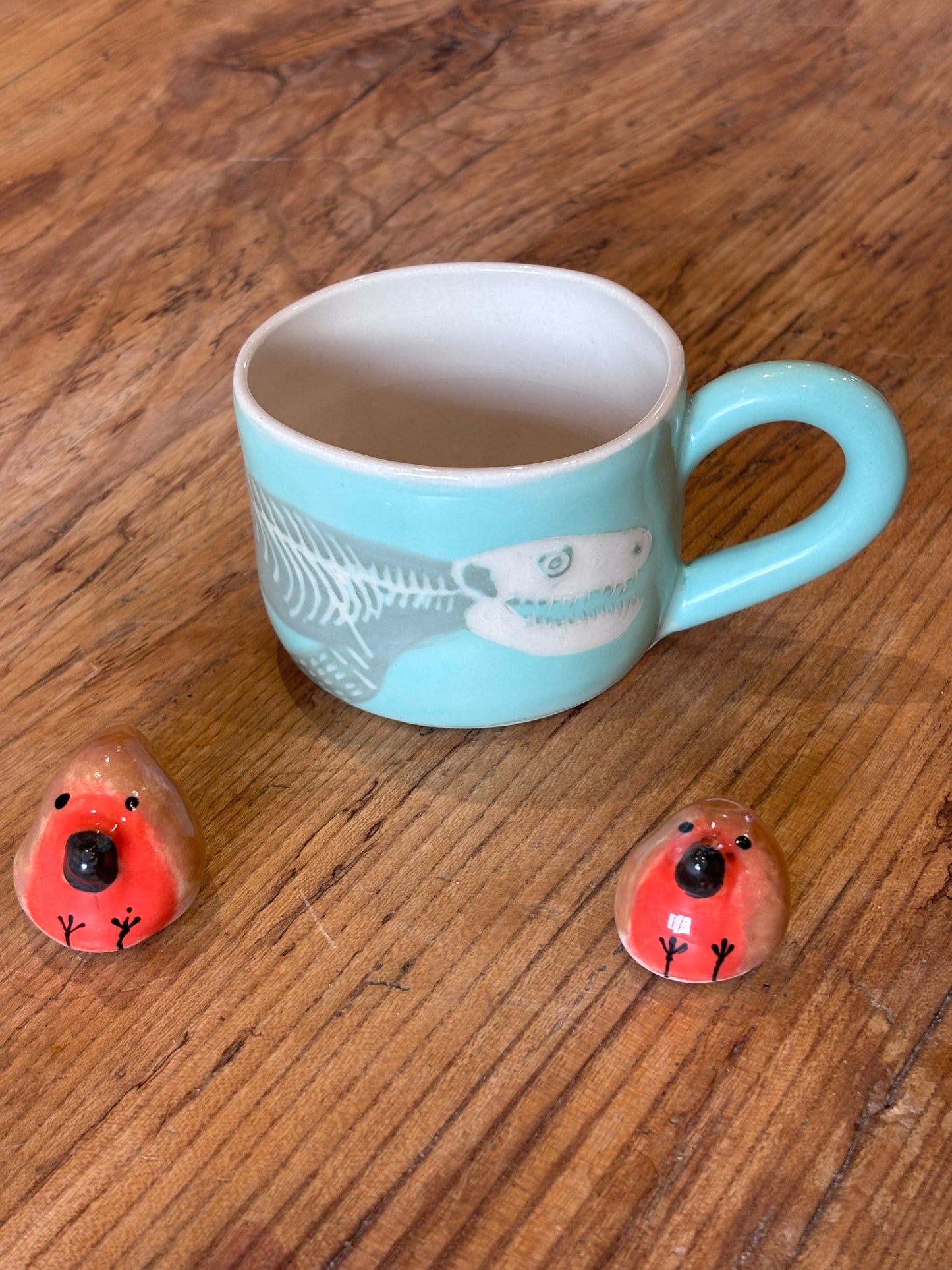 Turquoise Pliosaur Mug