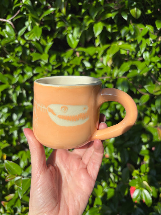 Mandarin Pliosaur Mug