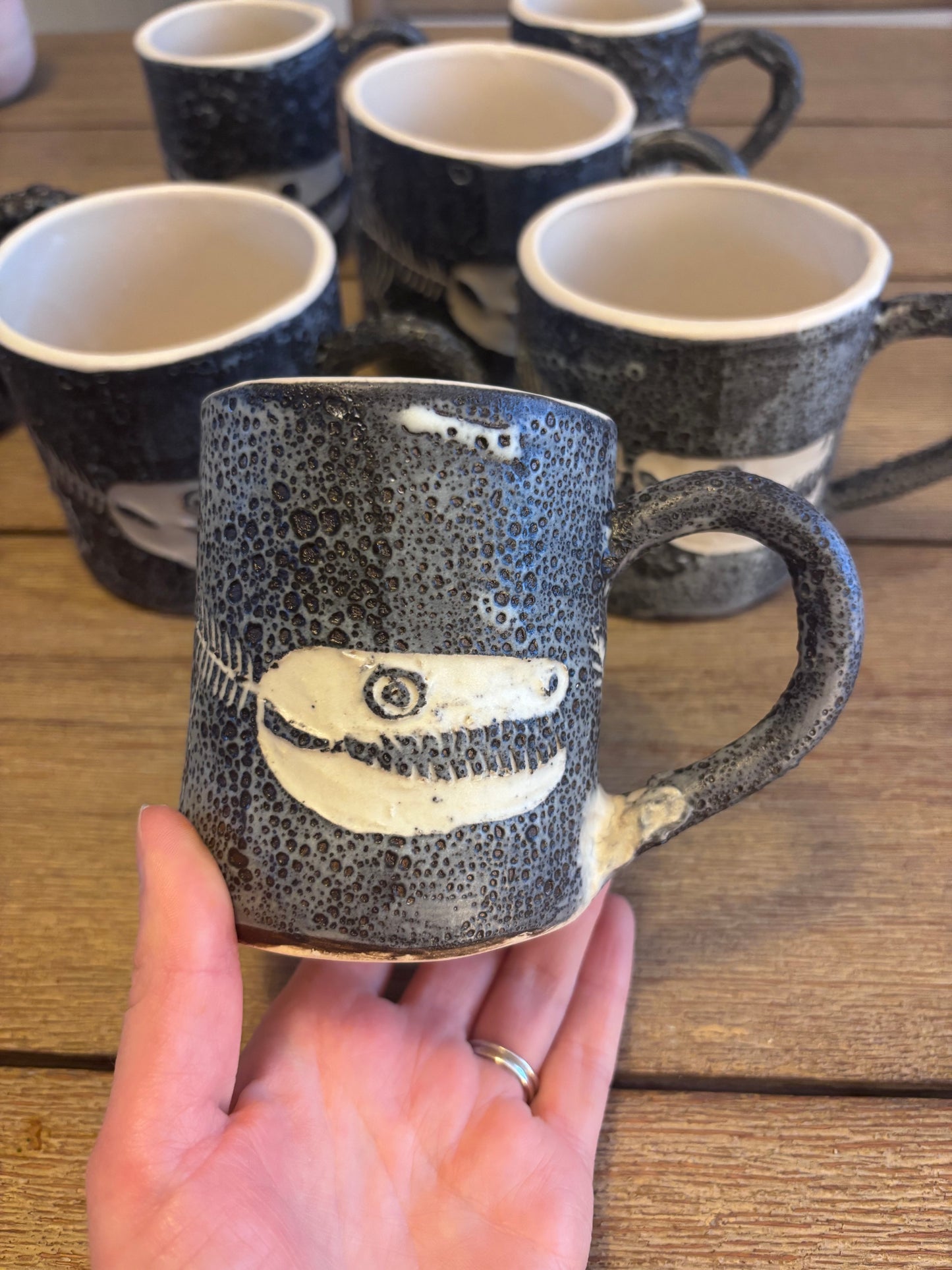 Seafoam Pliosaur Mug Ice