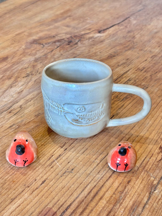 Stone Pliosaur Mug